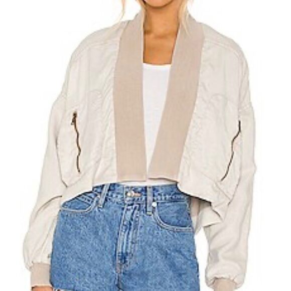 NWT. Young Fabulous and Broke Fara Jacket blue - Picture 5 of 7